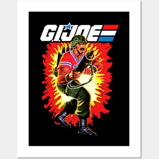 Bazooka GI Joe toy art card Posters and Art